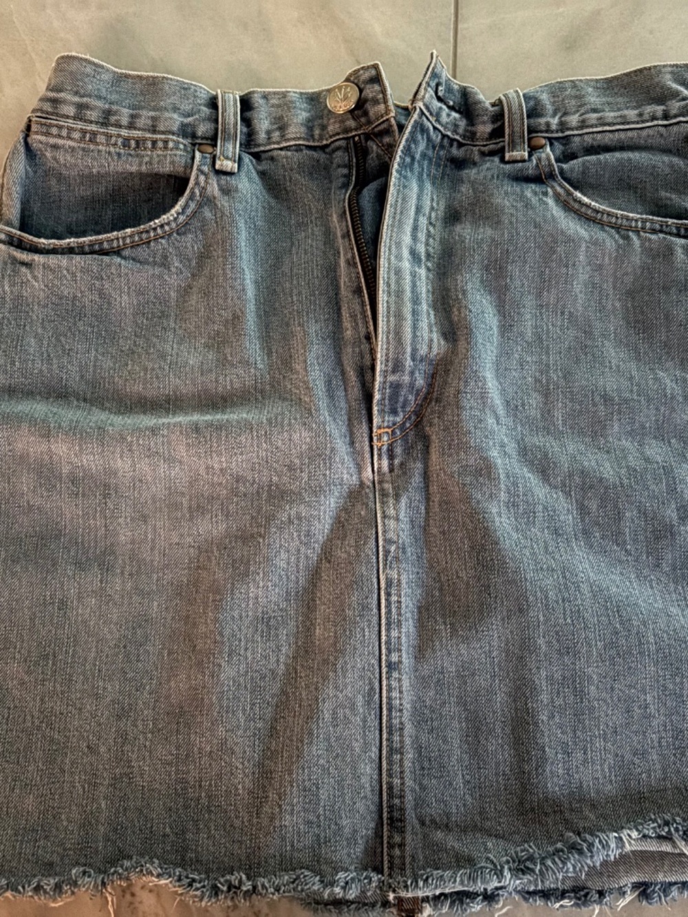 Pre-Owned Rag & Bone Denim Moss Skirt Size 30